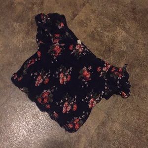Floral crop top
